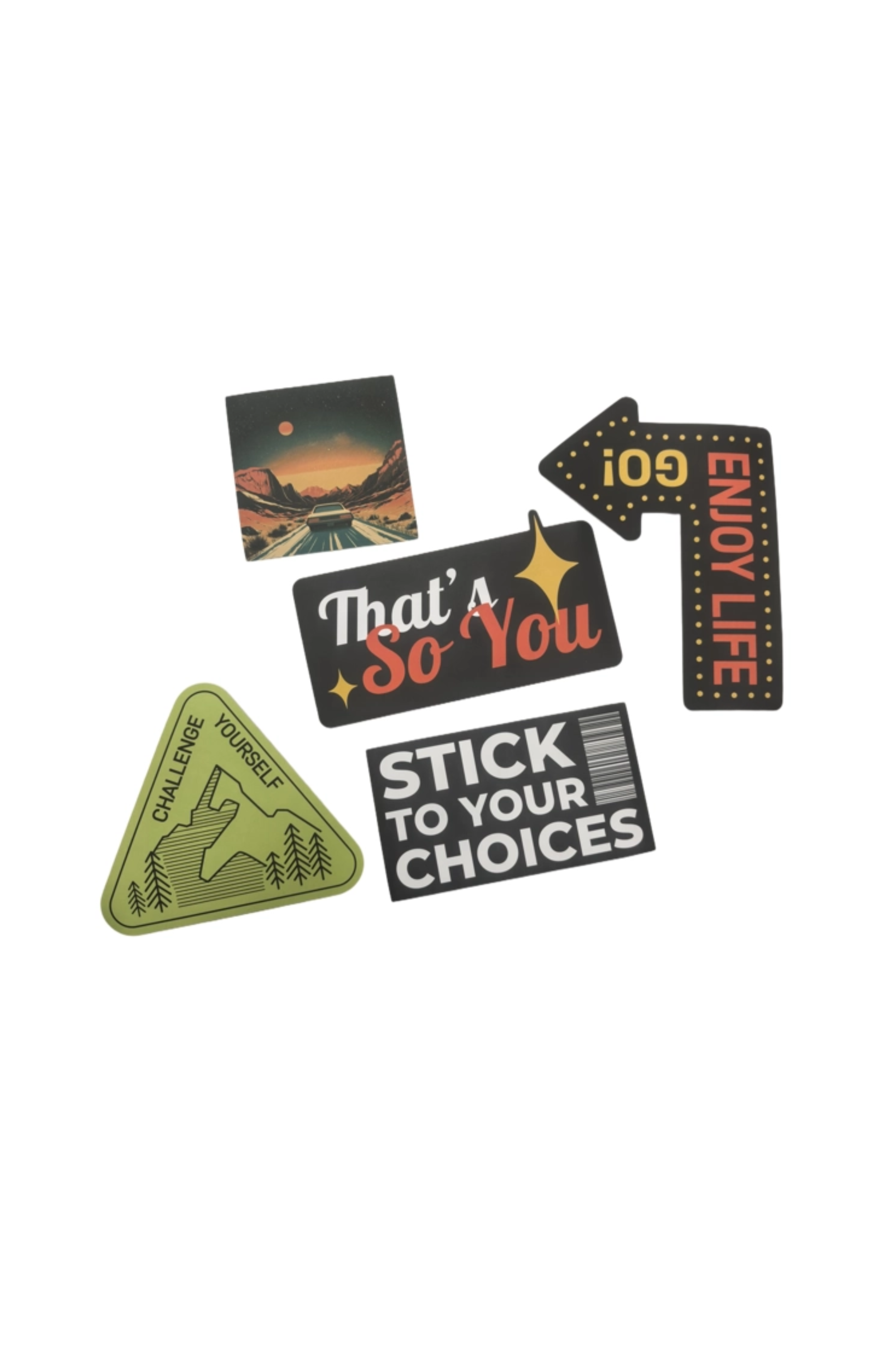 DreamTraveller Luggage Stickers